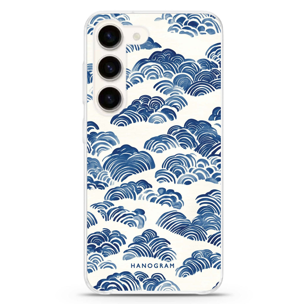 Oriental Grace ultra-clear case for Samsung Galaxy S23/S22, front view