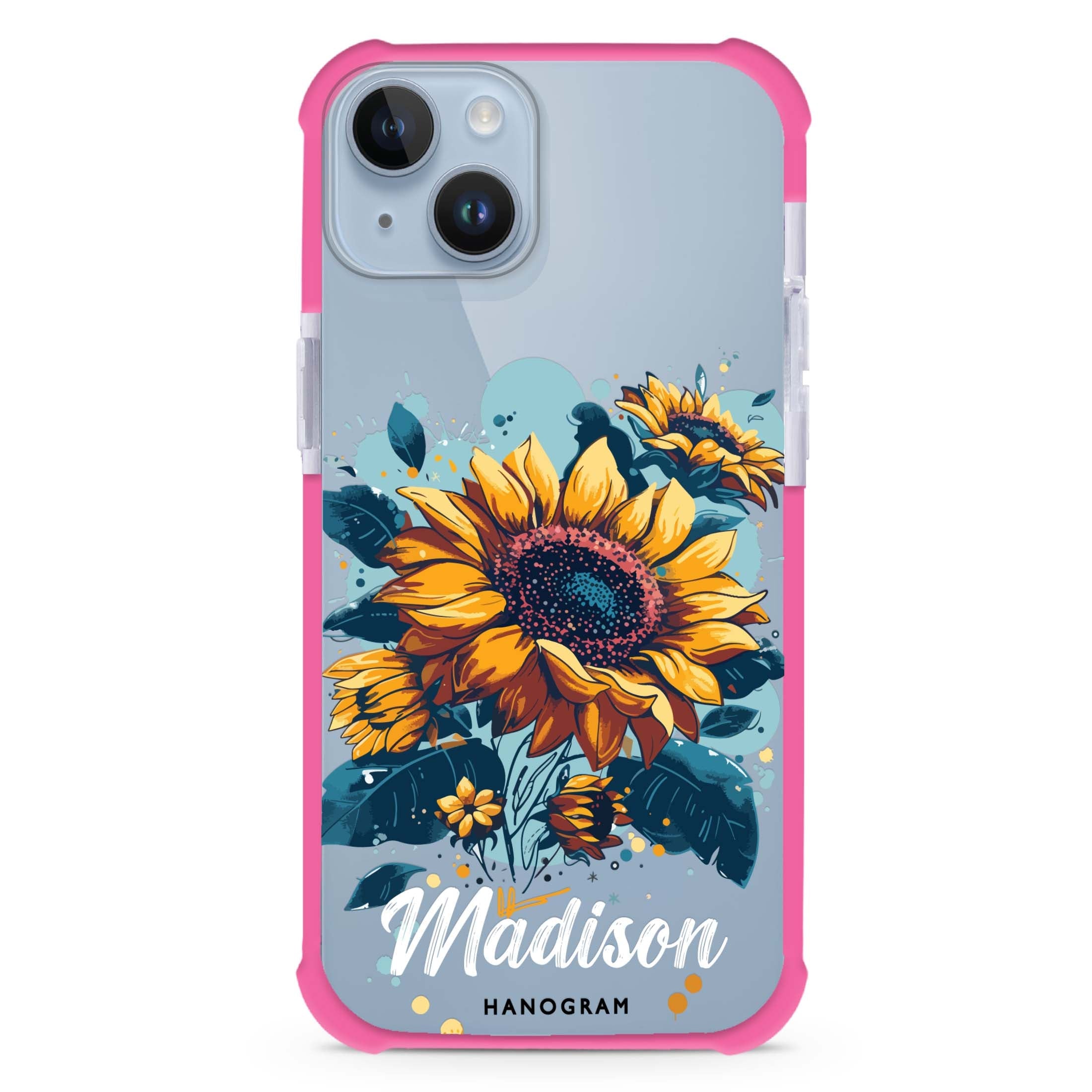 Rainbow Bunny iPhone 15 Plus Ultra Shockproof Case