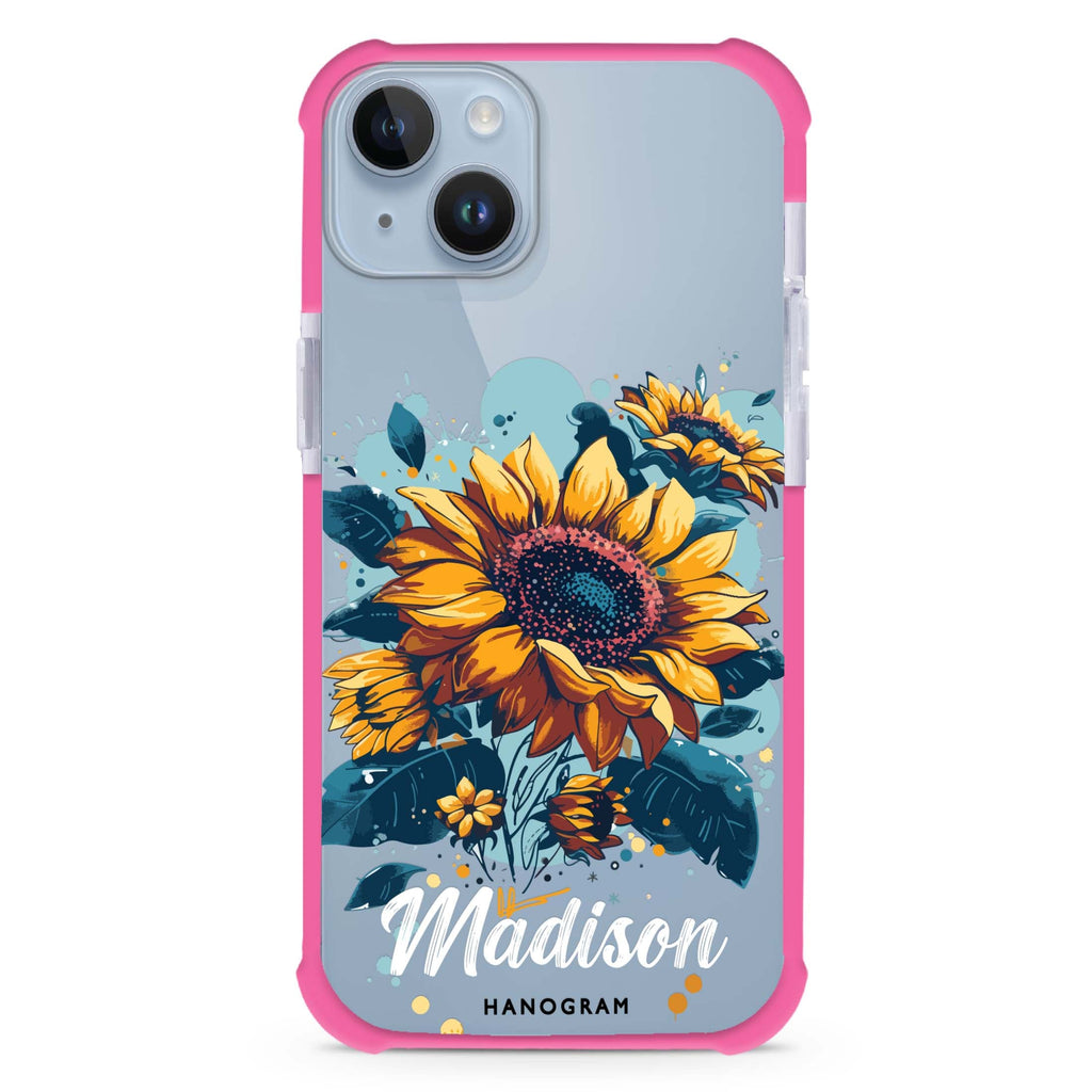 Sun-Kissed Petals iPhone 15 Plus Ultra Shockproof Case