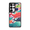 Whale Ocean Samsung Galaxy S25 S24 S23 Ultra mirror case, front view