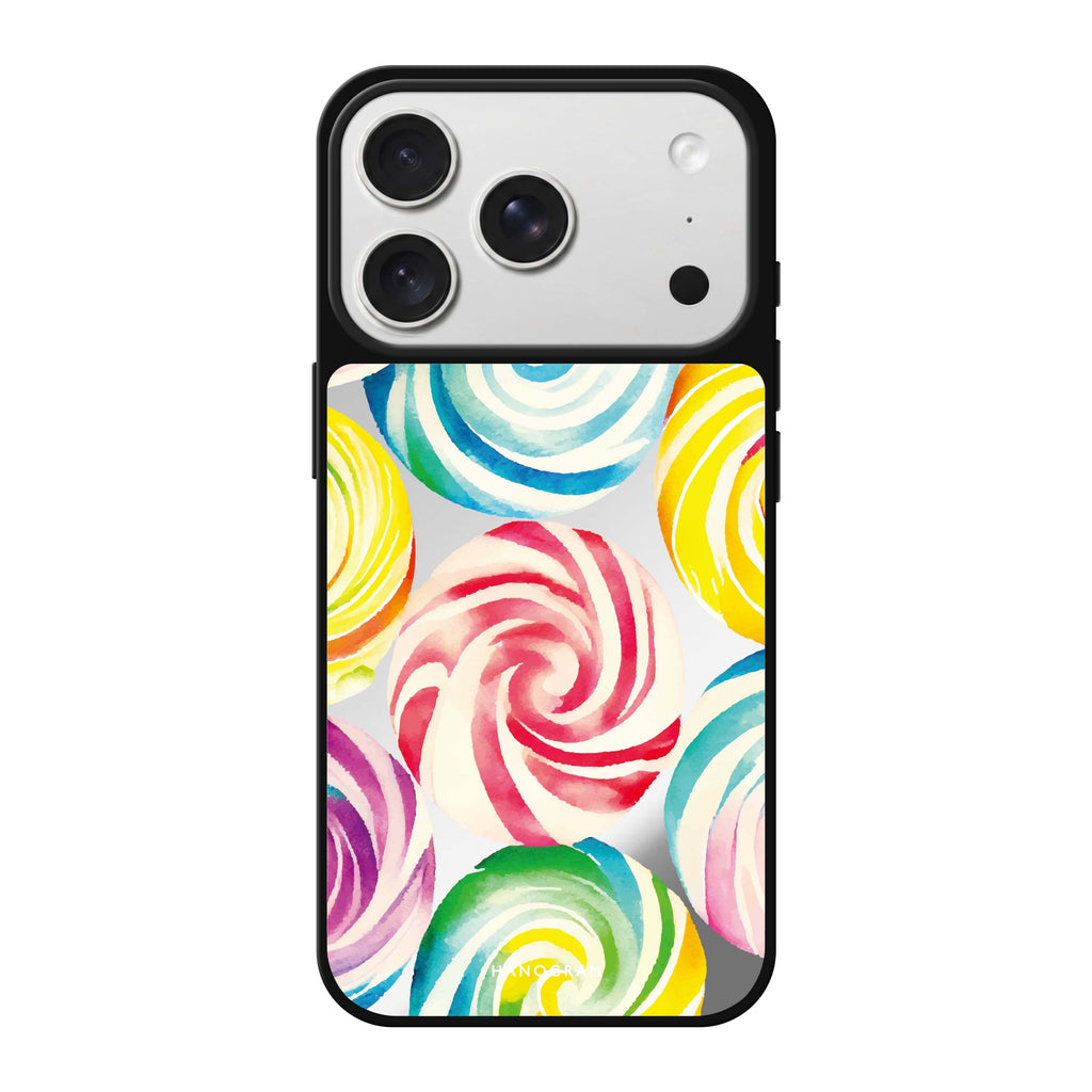 Abstract Candy abstract food iPhone 18 Pro Max mirror case