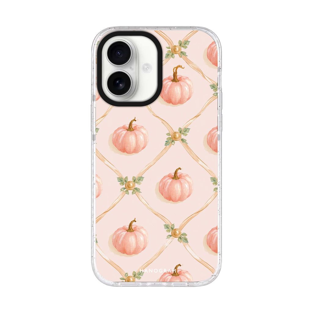 Blush Pumpkin Trellis iPhone 17 Ultra Clear Case - product image 1