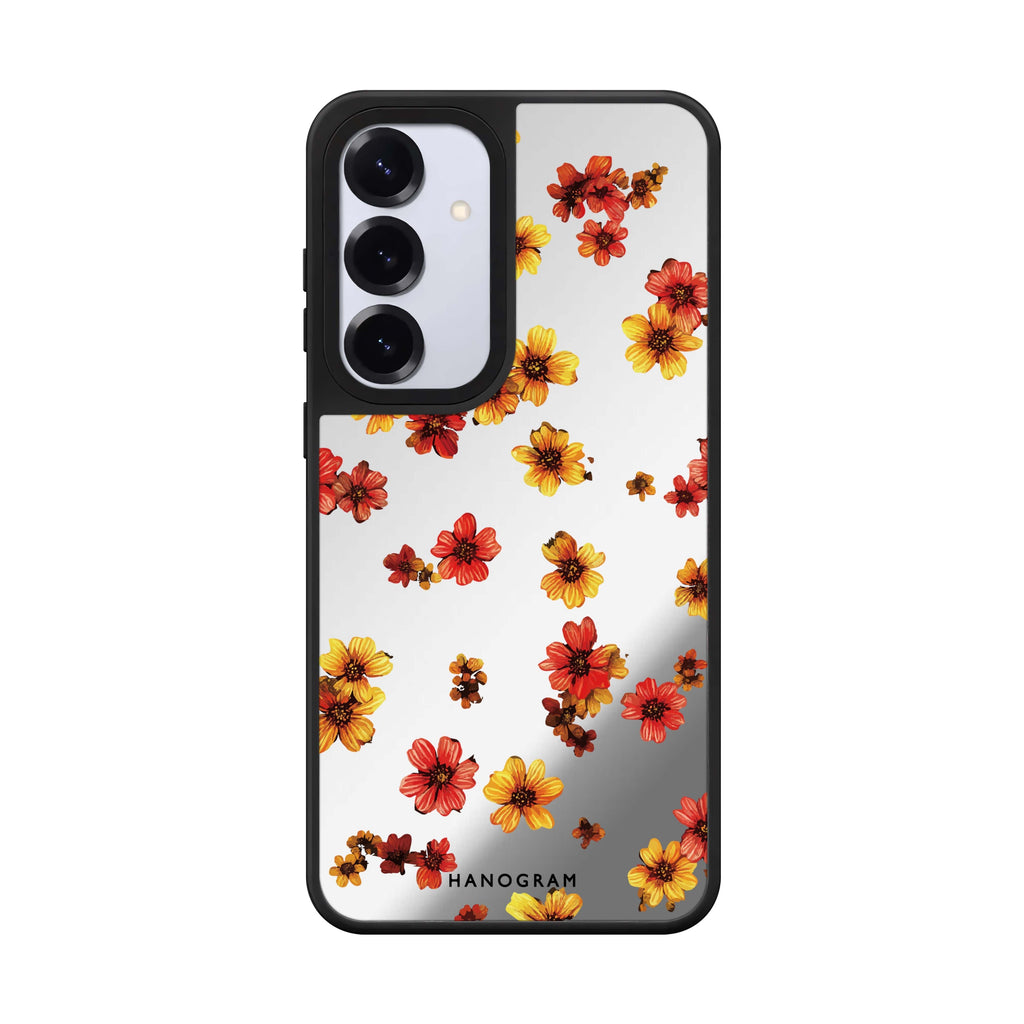 Warm Blooms Mirror Case