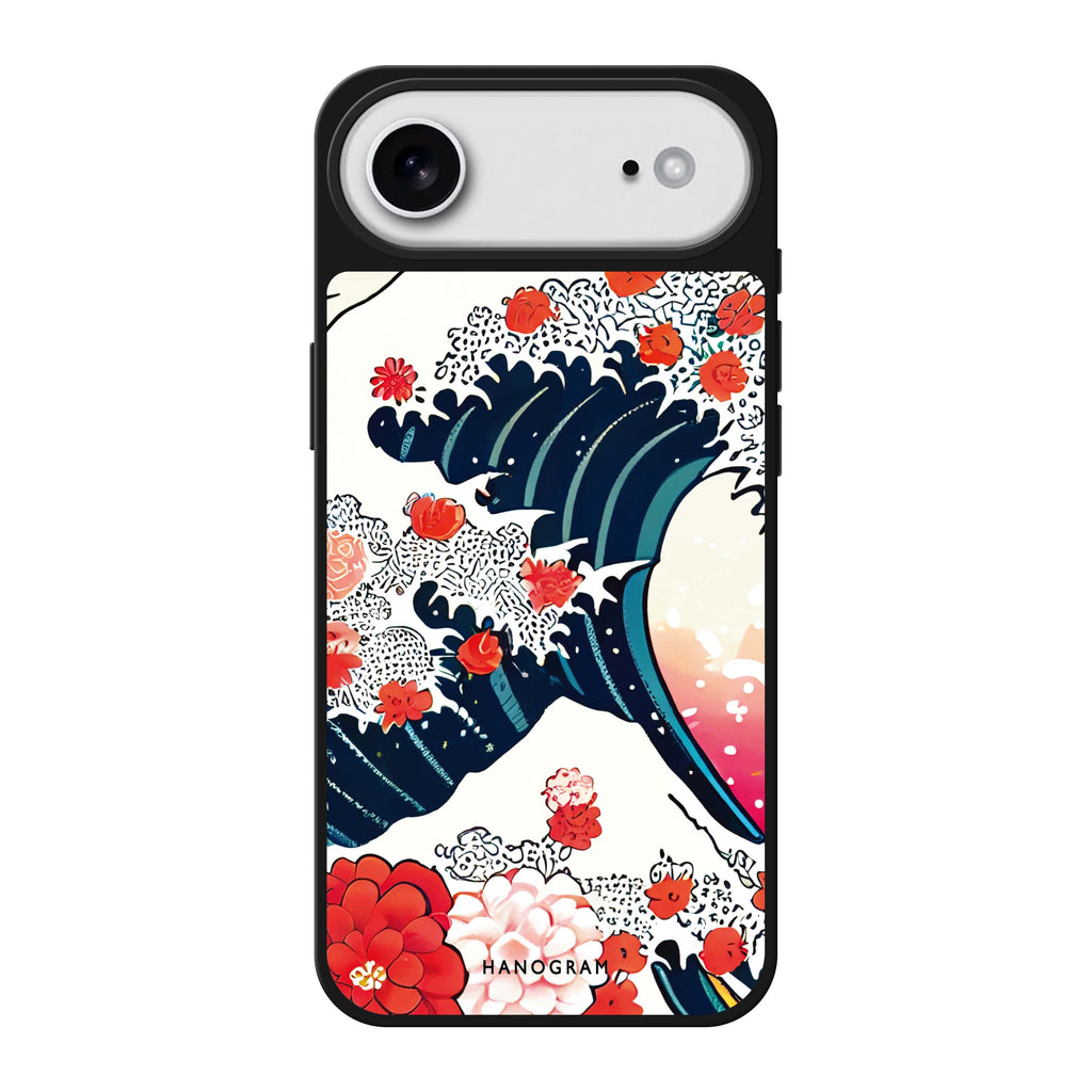 Waves & Flowers 鏡面手機殼