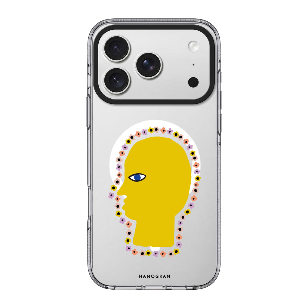 Floral Brain Ultra Clear Case