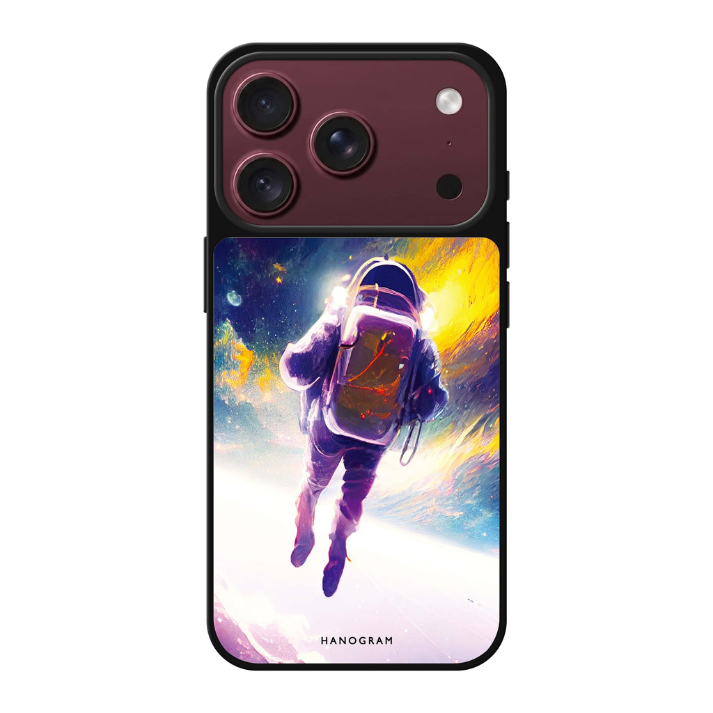 Flying Astronaut astronaut celestial iPhone 18 Pro Max mirror case