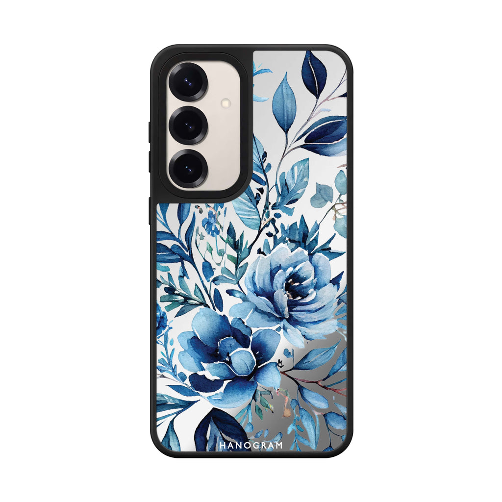 Floral Style 5 Samsung Galaxy mirror case front view