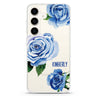 Blue Rose Samsung Galaxy Ultra Clear Case