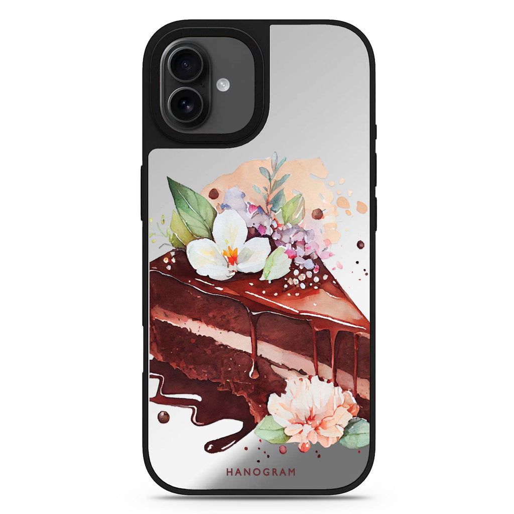Floral Cake iPhone 17 mirror case
