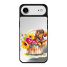 Floral & Dog 鏡面手機殼