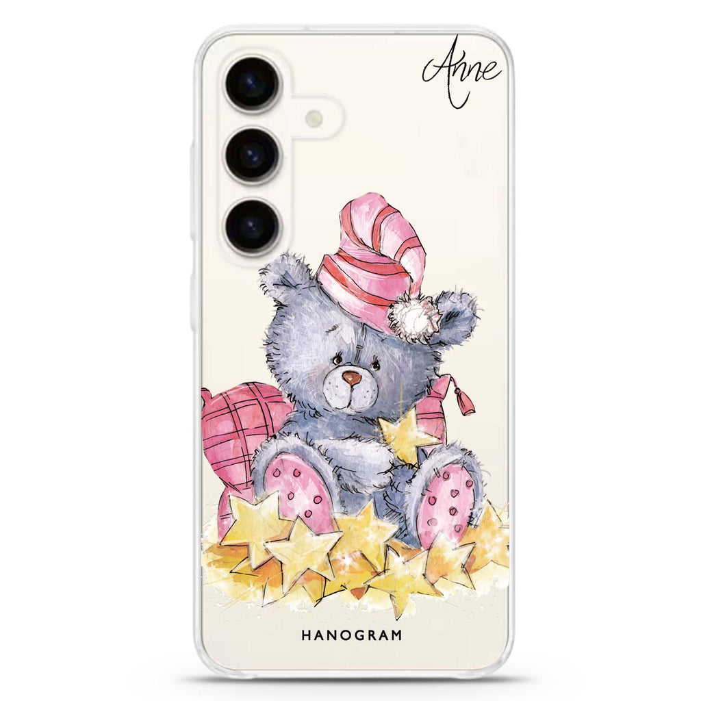 Star Bear Samsung Galaxy Ultra Clear Case