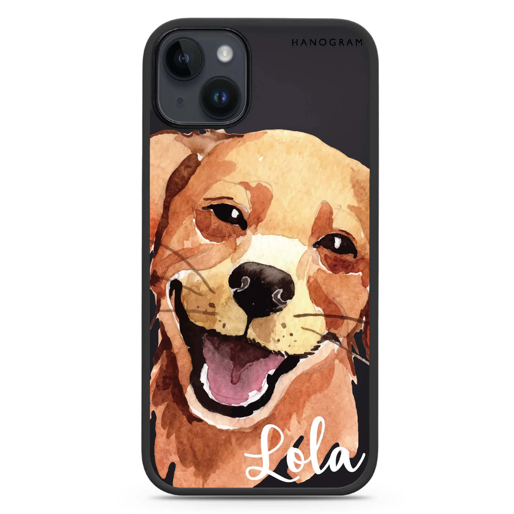 Golden Retriever iPhone 15 Impact Guard Bumper Case