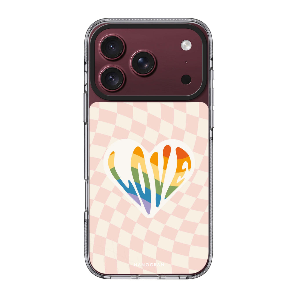 Rainbow LOVE Ultra Clear Case