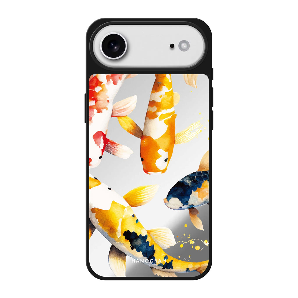 Koi fish 鏡面手機殼