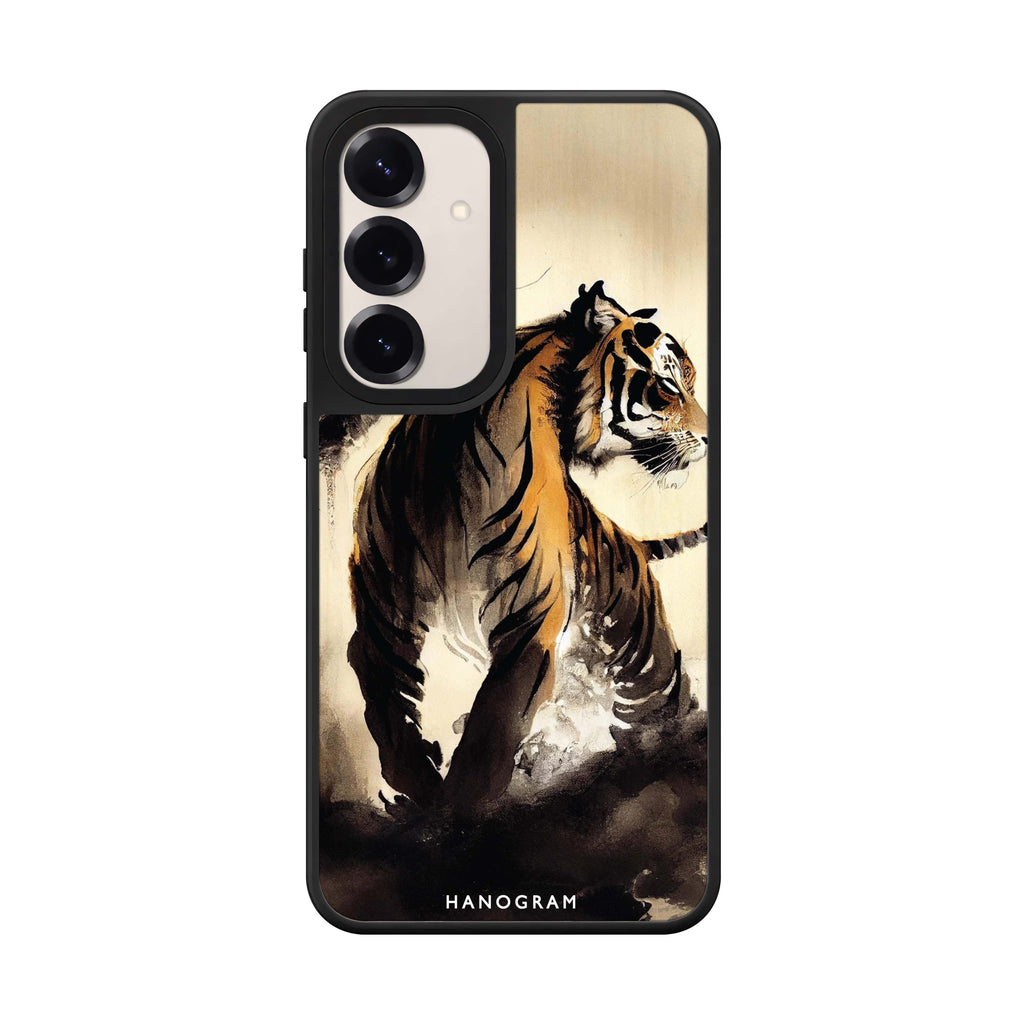 Tiger Painting Samsung Galaxy mirror case front view