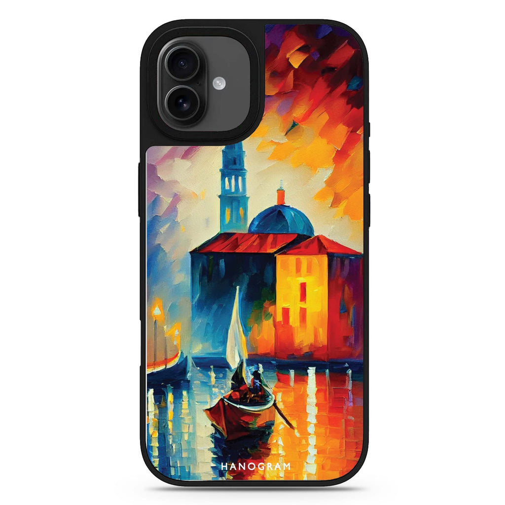 A Boat in Italy iPhone 17 mirror case