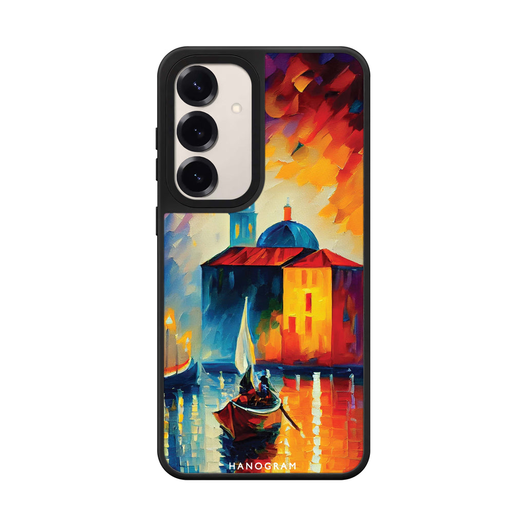 A Boat in Italy Samsung Galaxy mirror case front view