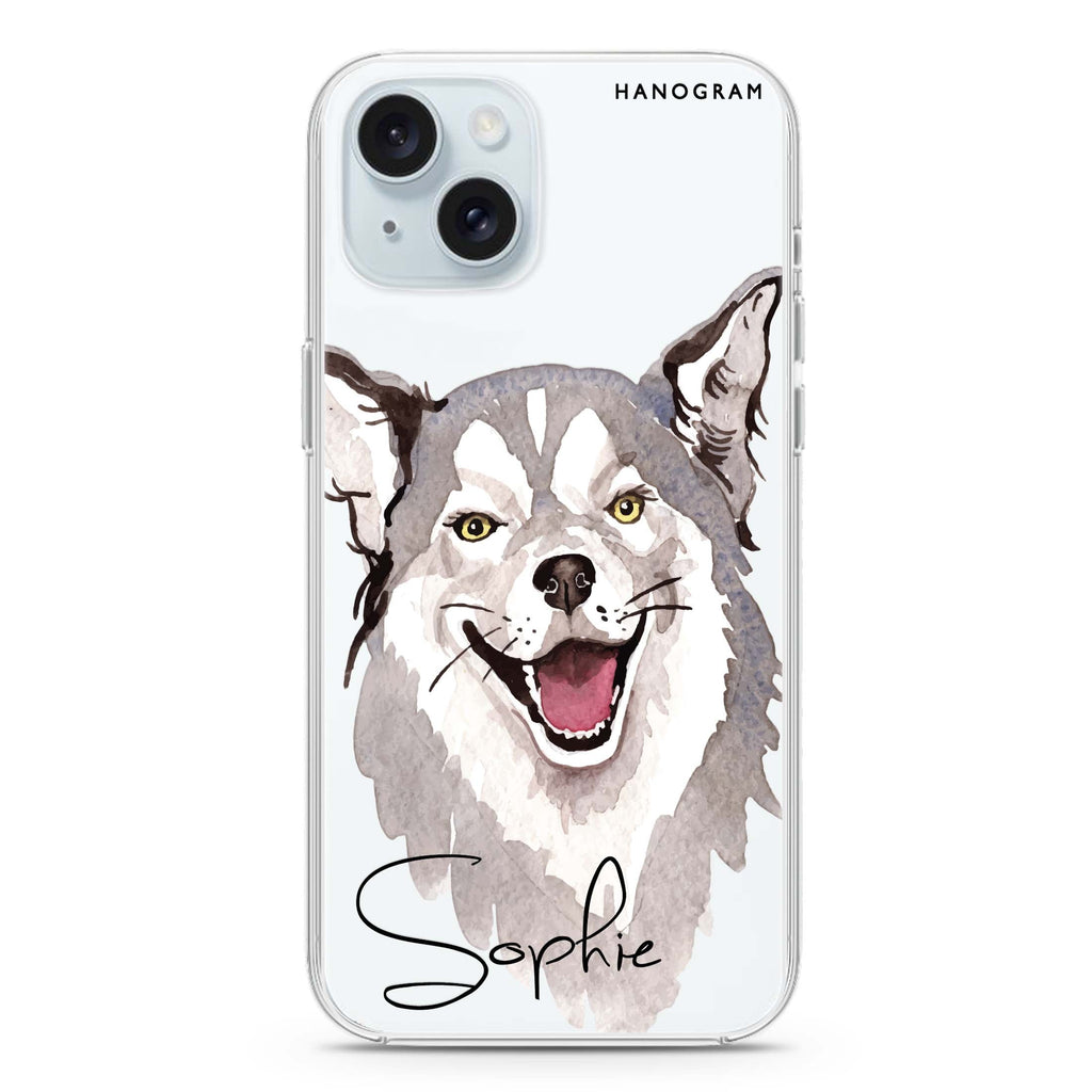 Border Collie iPhone Ultra Clear Case