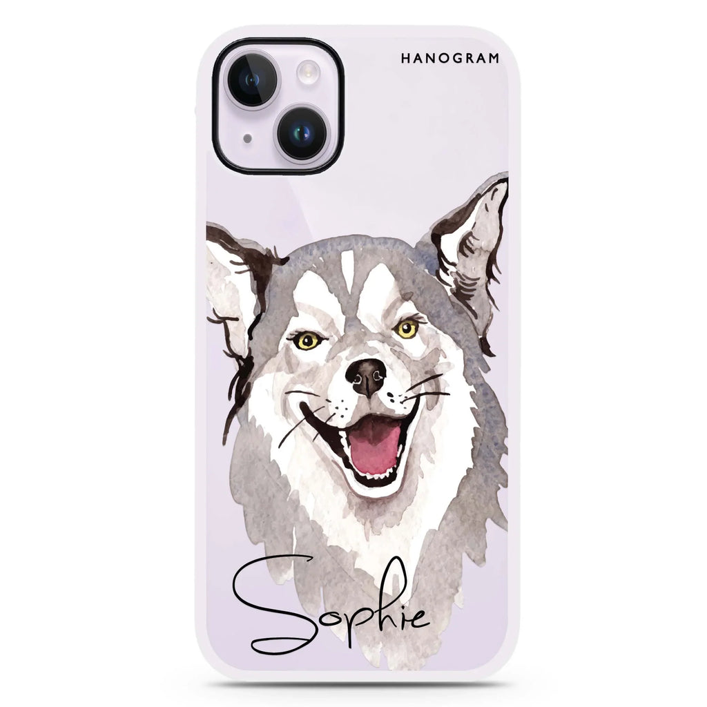 Border Collie iPhone 15 Impact Guard Bumper Case