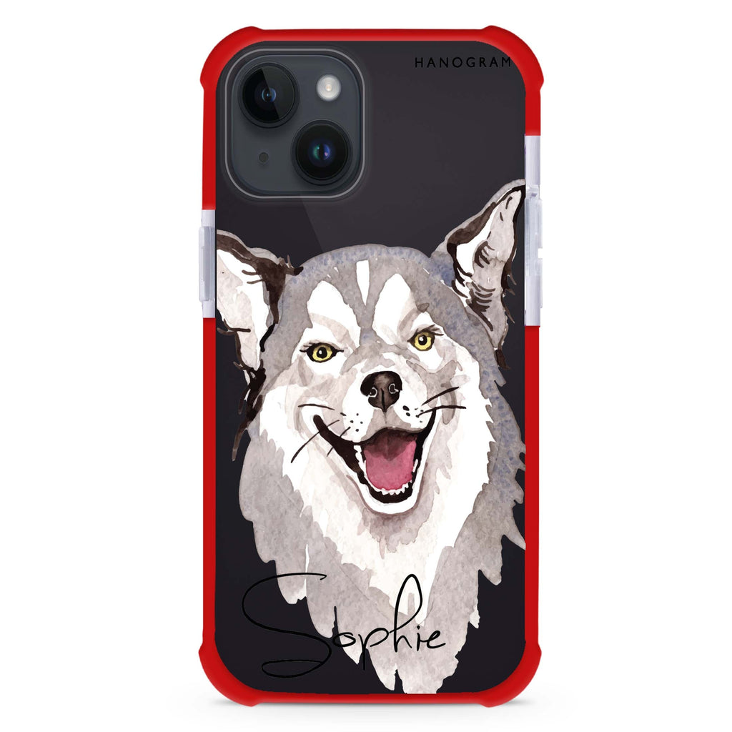 Border Collie iPhone 15 Plus Ultra Shockproof Case