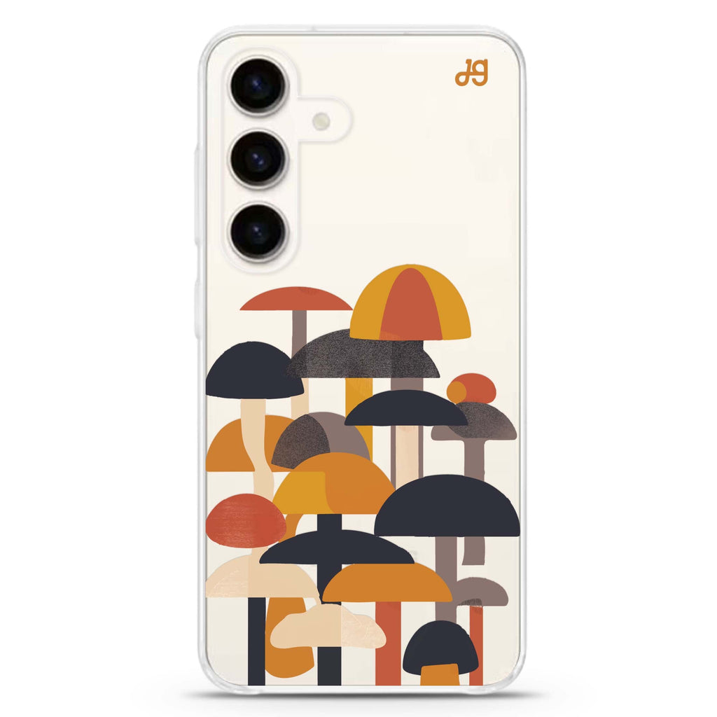 Forest Shapes Samsung Galaxy Ultra Clear Case