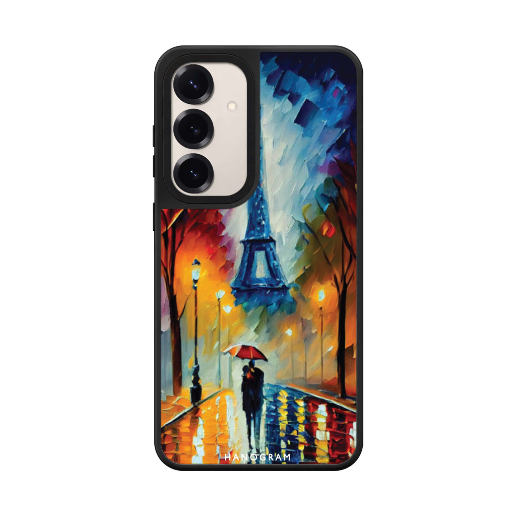 Romantic Paris Samsung Galaxy mirror case front view