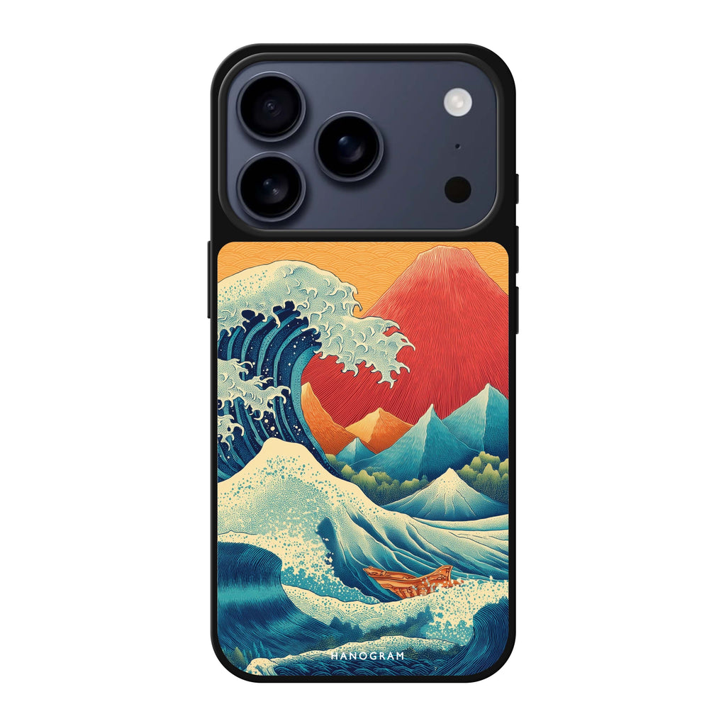 Rising Waves wave nature iPhone 17 Pro Max mirror case