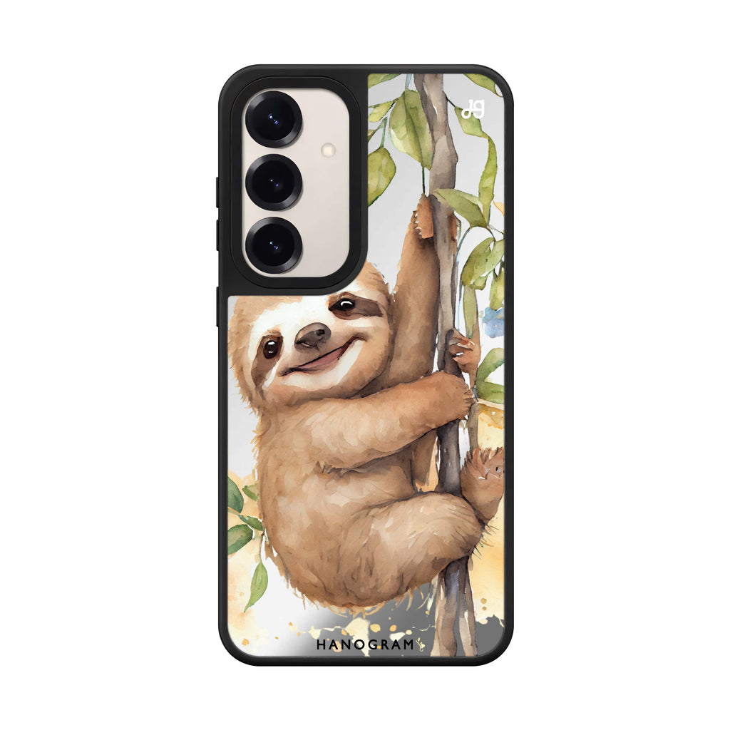 A Sloth Samsung Galaxy mirror case front view