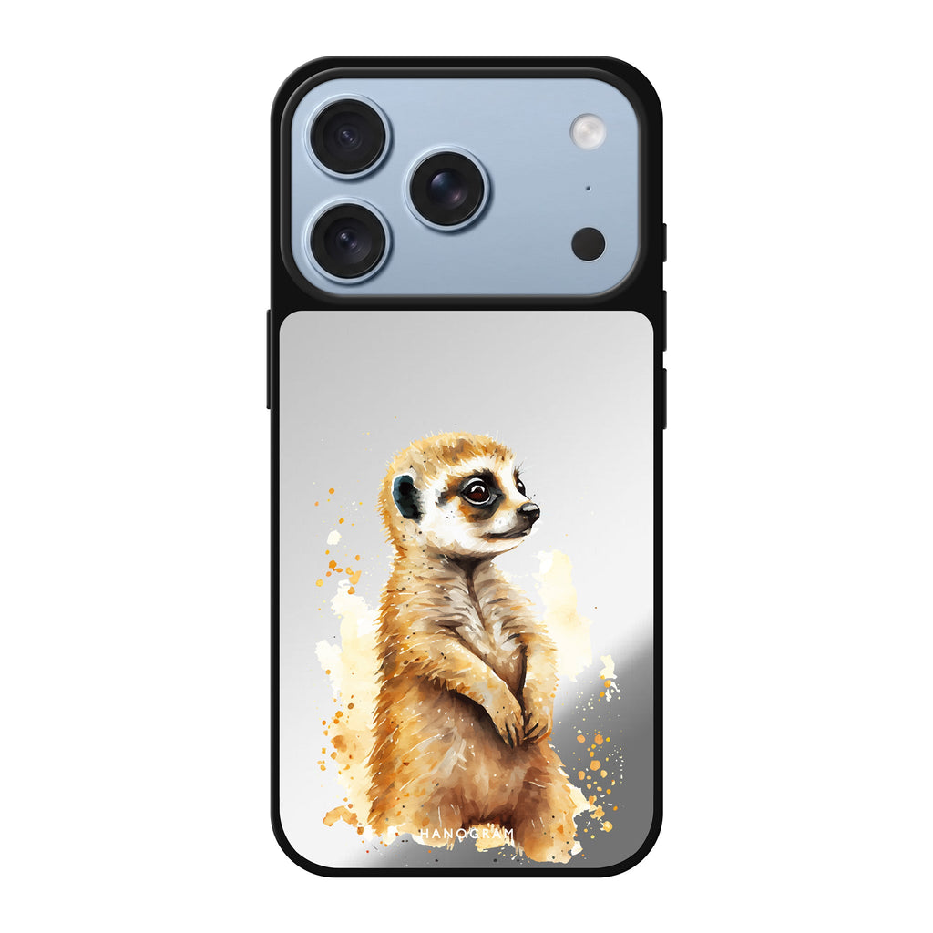 A Meerkat meerkat animal iPhone 18 Pro Max mirror case