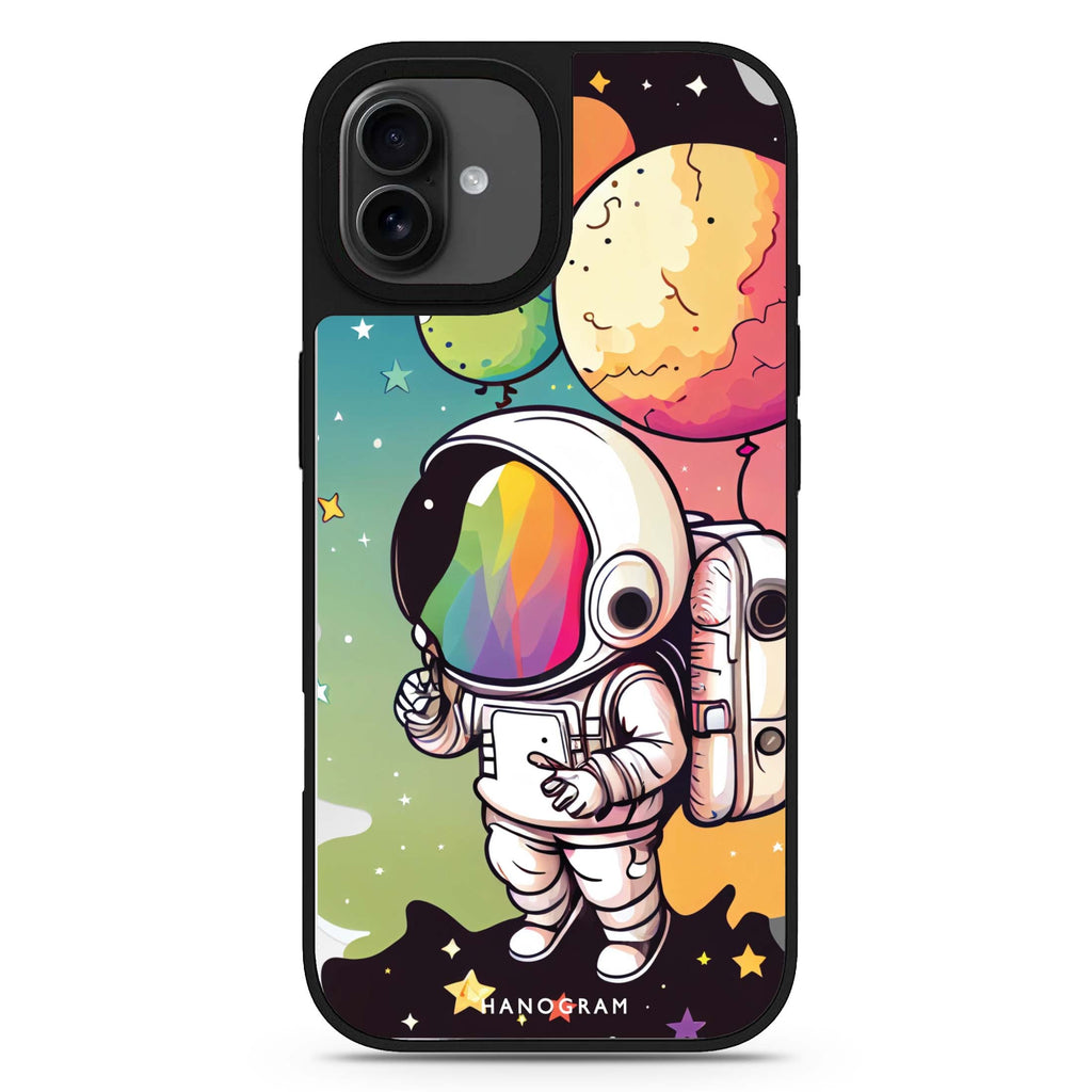 Astronauts iPhone 17 mirror case