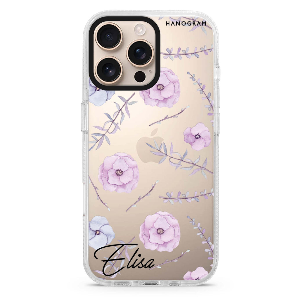Vibrant Floral iPhone 16 Pro & 16 Pro Max Case - Personalized and Stylish Protection