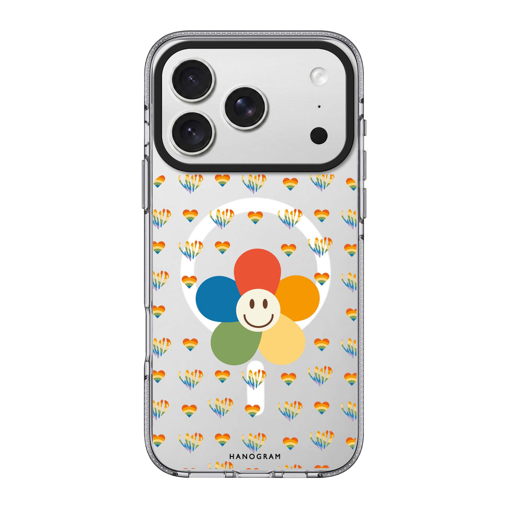 Rainbow Floral Ultra Clear Case