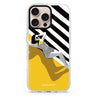 Sun Lounge iPhone 16/15/14 Pro Max & Pro ultra clear case celestial design, front product view