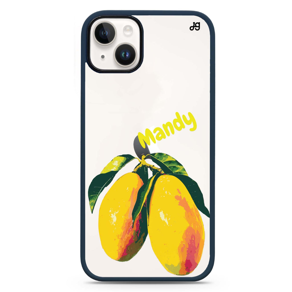 Mango Majesty iPhone 14 Plus Impact Guard Bumper Case