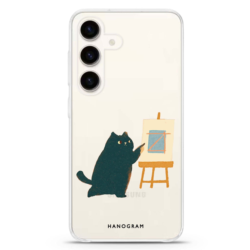 Meowsterpiece Samsung Galaxy Ultra Clear Case