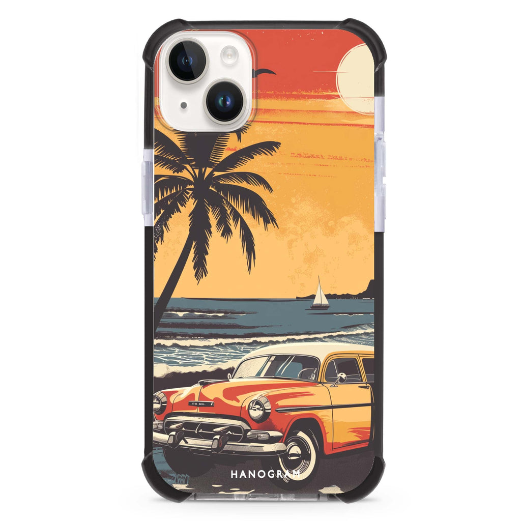 Ocean Waves iPhone 15 Plus MagSafe Compatible Ultra Shockproof Case