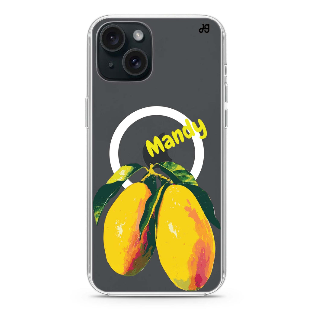 Mango Majesty iPhone 15 Plus MagSafe Compatible Ultra Clear Case