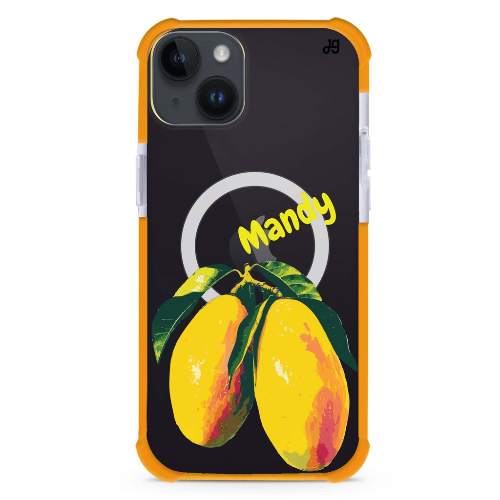 Mango Majesty iPhone 14 Plus MagSafe Compatible Ultra Shockproof Case