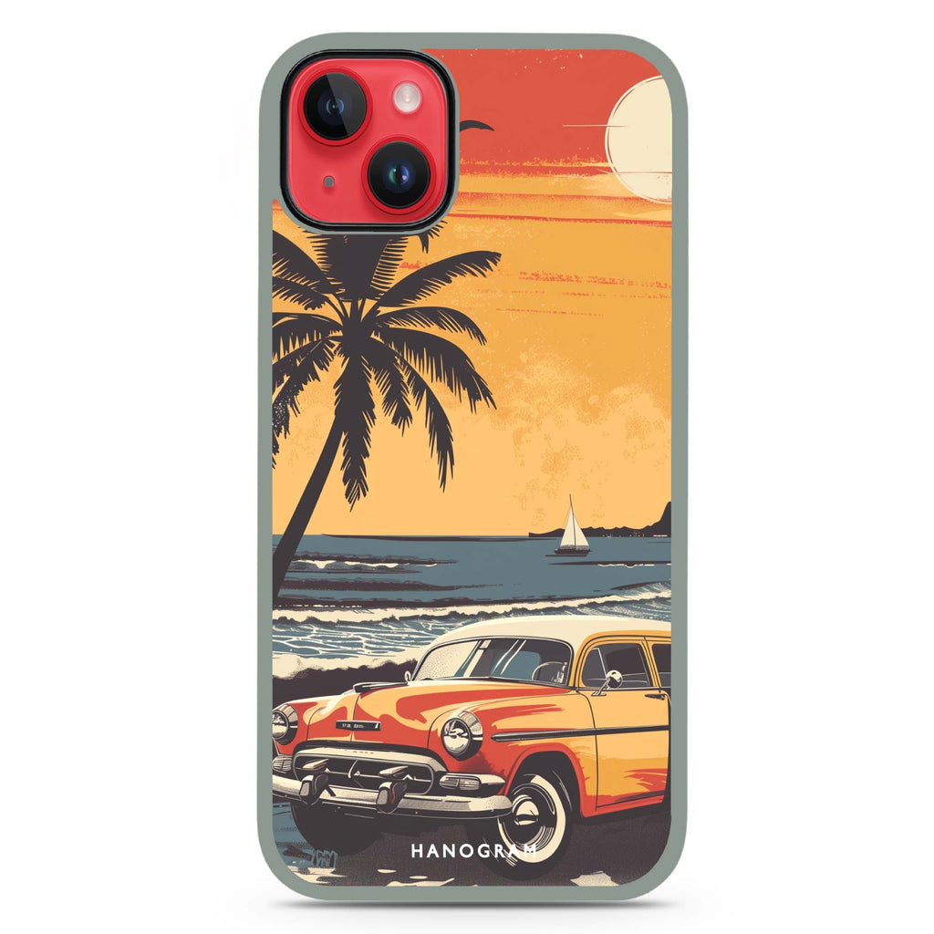 Ocean Waves iPhone 15 Impact Guard Bumper Case