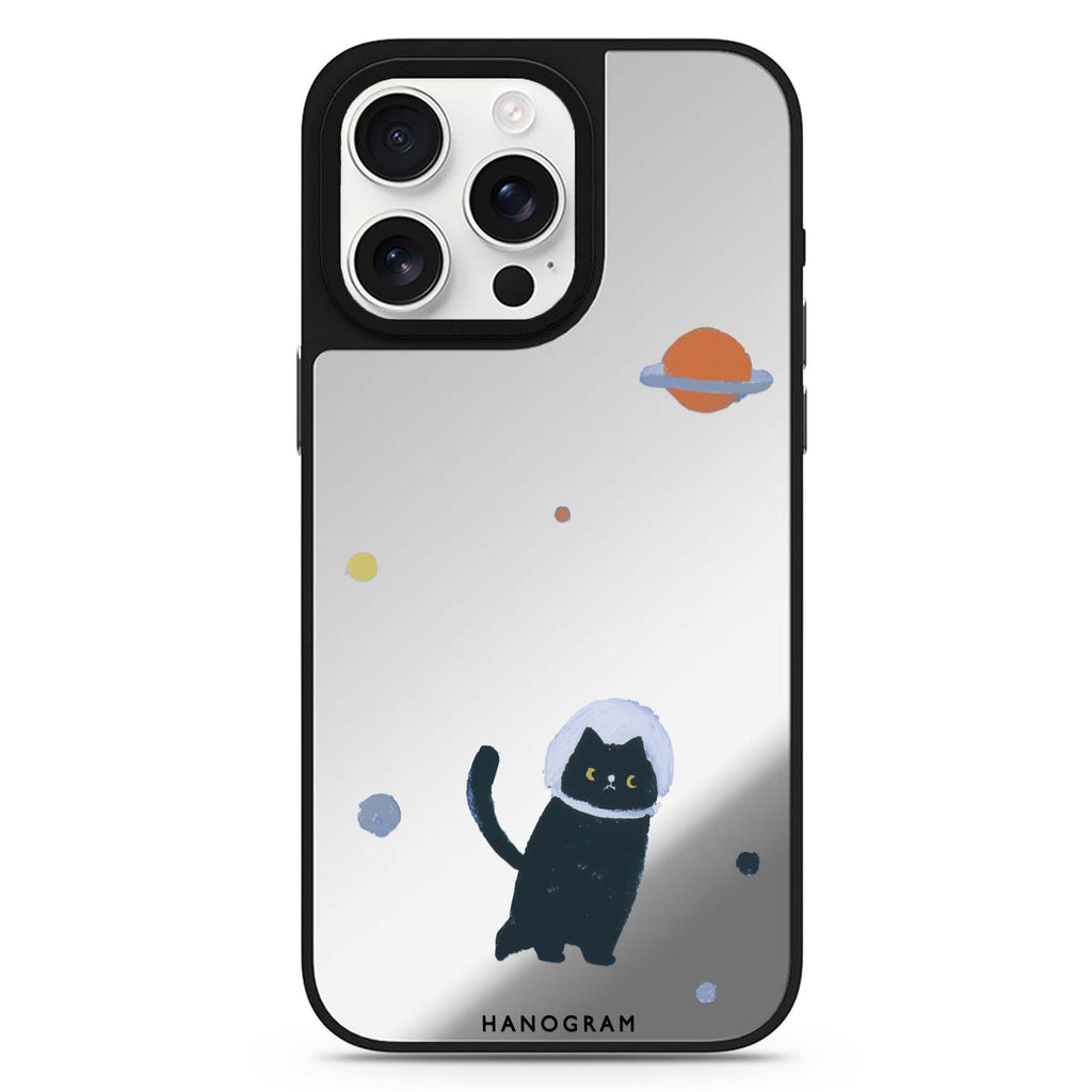 Cosmo Kitty MagSafe compatible mirror case for iPhone 16/15/14 Pro Max and Pro, main view