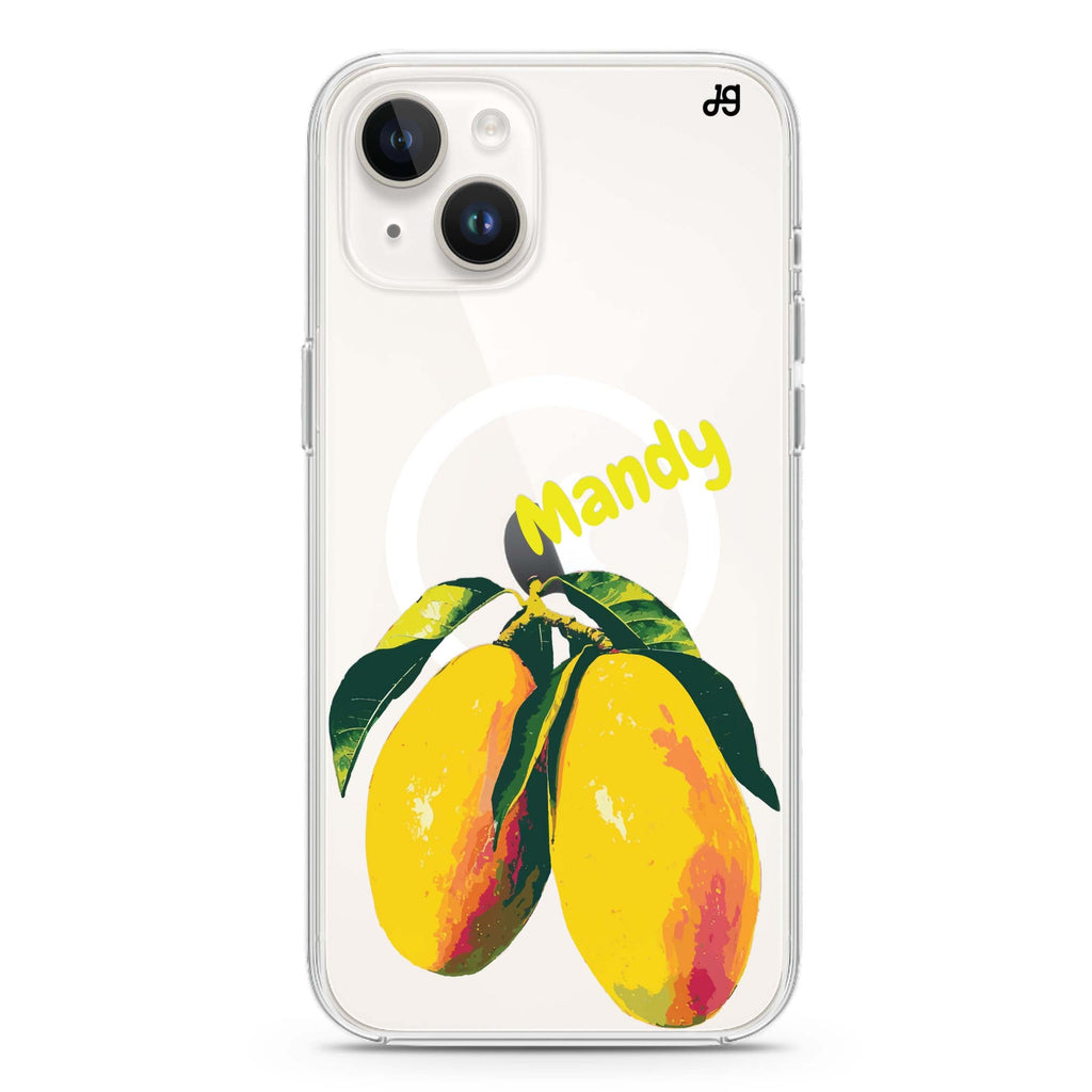Mango Majesty iPhone 14 Plus MagSafe Compatible Ultra Clear Case