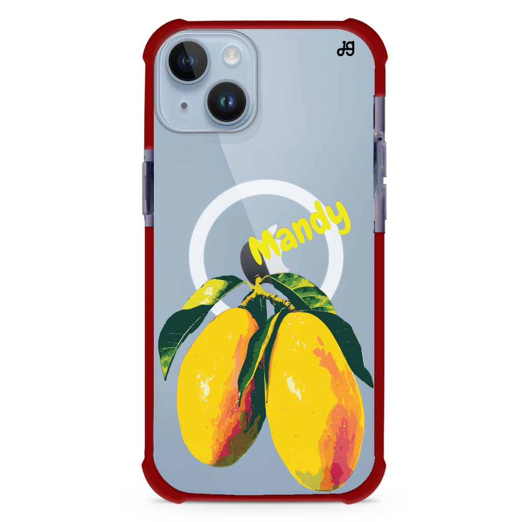 Mango Majesty iPhone 15 Plus MagSafe Compatible Ultra Shockproof Case