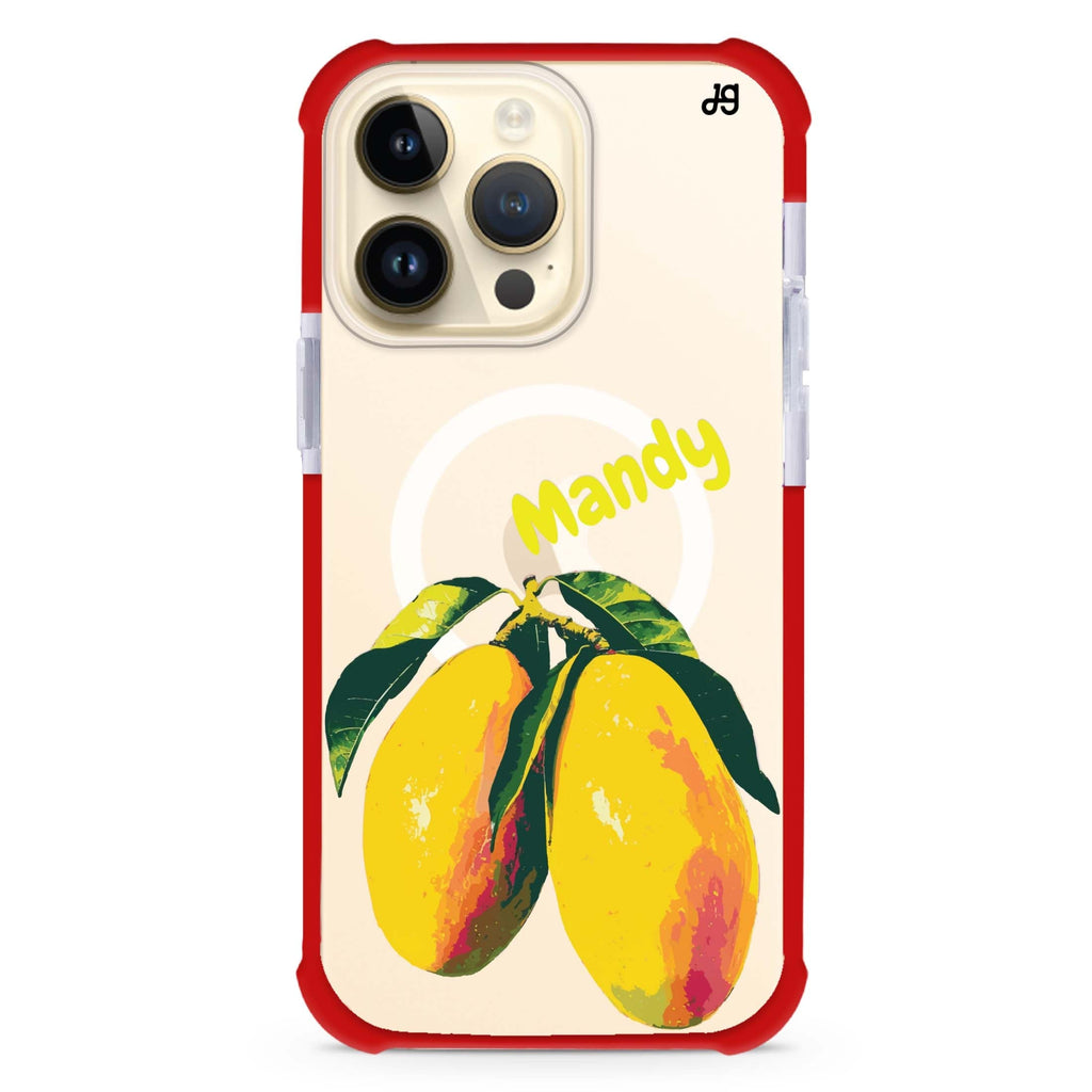 Mango Majesty iPhone 14 Pro Max MagSafe Compatible Ultra Shockproof Case