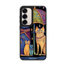 Raining Cat Style 2 Samsung Galaxy mirror case front view