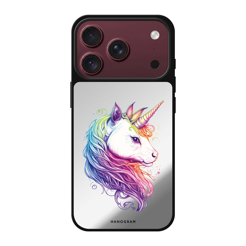 A unicorn unicorn animal iPhone 18 Pro Max mirror case