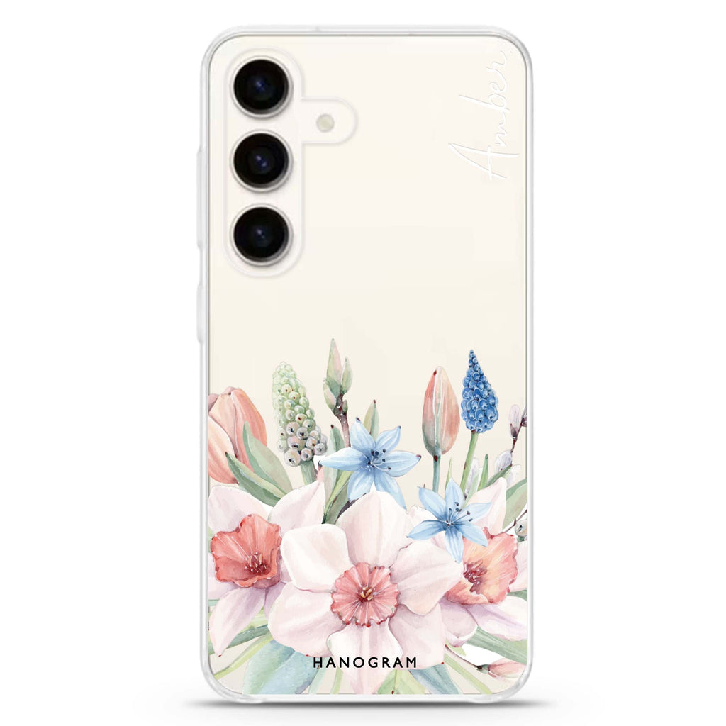 My Glamour Floral Samsung Galaxy Ultra Clear Case