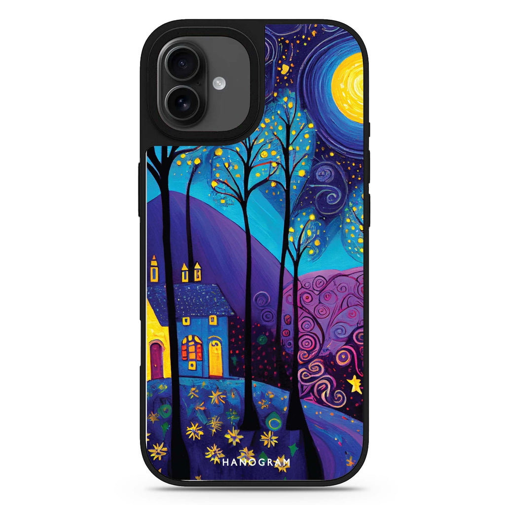 A night iPhone 17 mirror case
