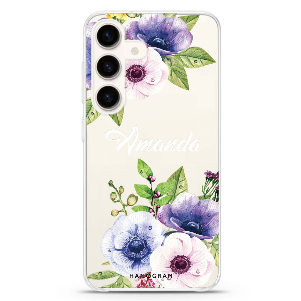 Blooming Flowers Samsung Galaxy Ultra Clear Case