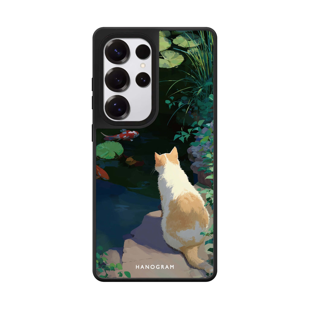 Koi & Cat Mirror Case