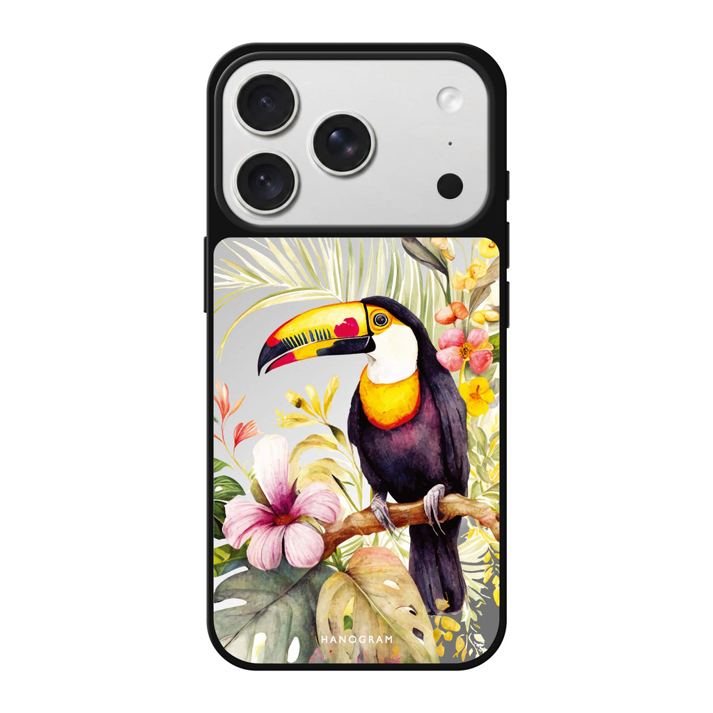 Tropical bird summer bird animal iPhone 18 Pro Max mirror case